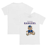 Texas Rangers Tiny Turnip Youth Teddy Boy T-Shirt - White T-shirts
