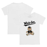 Chicago White Sox Tiny Turnip Youth Teddy Boy T-Shirt - White T-shirts