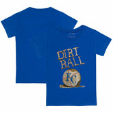 Kansas City Royals Tiny Turnip Youth Dirt Ball T-Shirt - Royal T-shirts