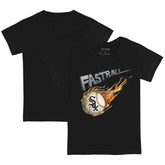 Chicago White Sox Tiny Turnip Youth Fastball T-Shirt - Black T-shirts