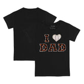 Baltimore Orioles Tiny Turnip Youth I Love Dad T-Shirt - Black T-shirts