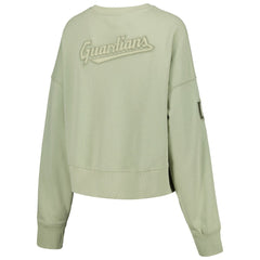 Cleveland Guardians Pro Standard Women's Fleece Pullover Sweatshirt - Green Pullover