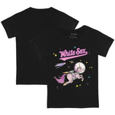 Chicago White Sox Tiny Turnip Youth Space Unicorn T-Shirt - Black T-shirts