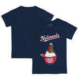 Washington Nationals Tiny Turnip Youth Sundae Helmet T-Shirt - Navy T-shirts