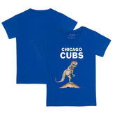 Chicago Cubs Tiny Turnip Youth TT Rex T-Shirt - Royal T-shirts