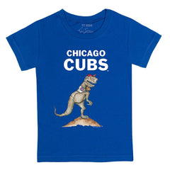 Chicago Cubs Tiny Turnip Youth TT Rex T-Shirt - Royal T-shirts