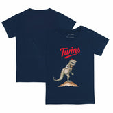 Minnesota Twins Tiny Turnip Youth TT Rex T-Shirt - Navy T-shirts