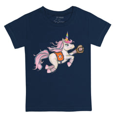 Houston Astros Tiny Turnip Youth Unicorn T-Shirt - Navy T-shirts