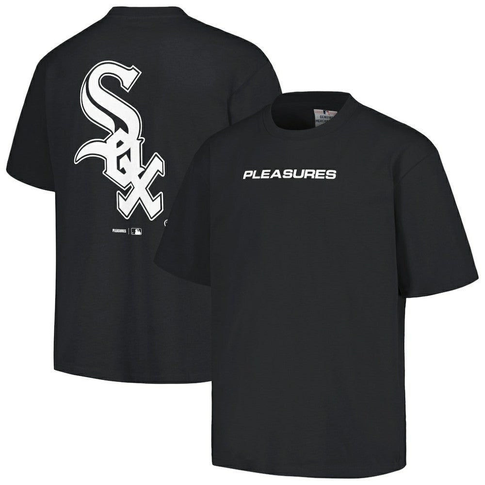 Chicago White Sox PLEASURES Ballpark T-Shirt - Black T-shirts