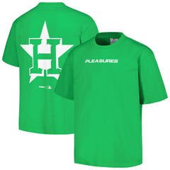 Houston Astros PLEASURES Ballpark T-Shirt - Green T-shirts