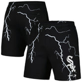 Chicago White Sox PLEASURES Lightning Shorts - Black Shorts