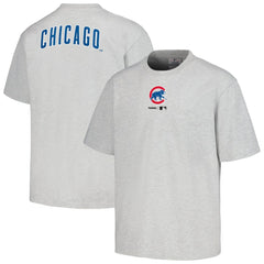 Chicago Cubs PLEASURES Mascot T-Shirt - Gray T-shirts