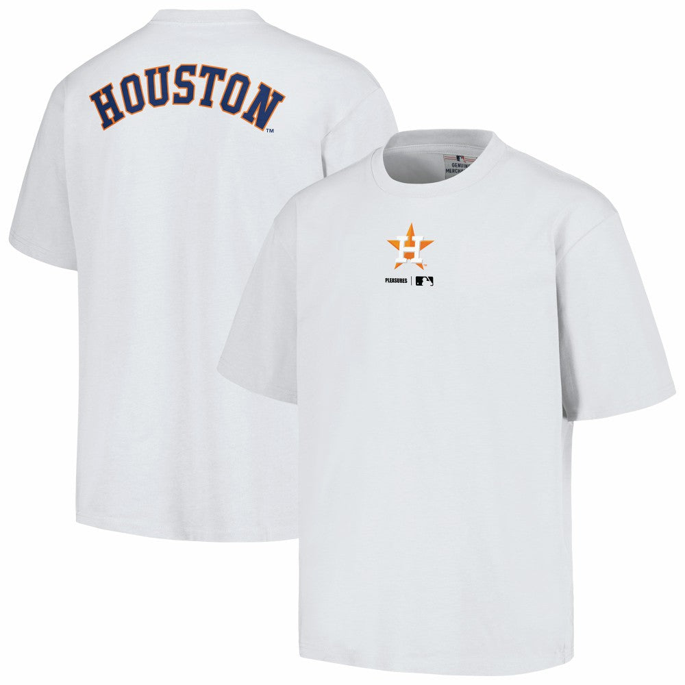 Houston Astros PLEASURES Mascot T-Shirt - White T-shirts