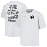 San Diego Padres PLEASURES Precision T-Shirt - White T-shirts