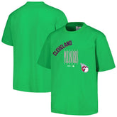 Cleveland Guardians PLEASURES Repurpose T-Shirt - Green T-shirts