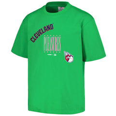 Cleveland Guardians PLEASURES Repurpose T-Shirt - Green T-shirts