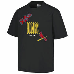 St. Louis Cardinals PLEASURES Repurpose T-Shirt - Black T-shirts