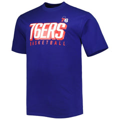 Philadelphia 76ers Big & Tall Two-Pack T-Shirt Set Royal/White - Fanatics