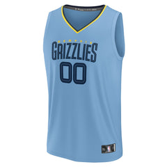 Memphis Grizzlies Custom Fast Break Jersey Statement Edition Light Blue - Fanatics