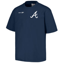 Atlanta Braves PLEASURES Precision T-Shirt - Navy T-shirts