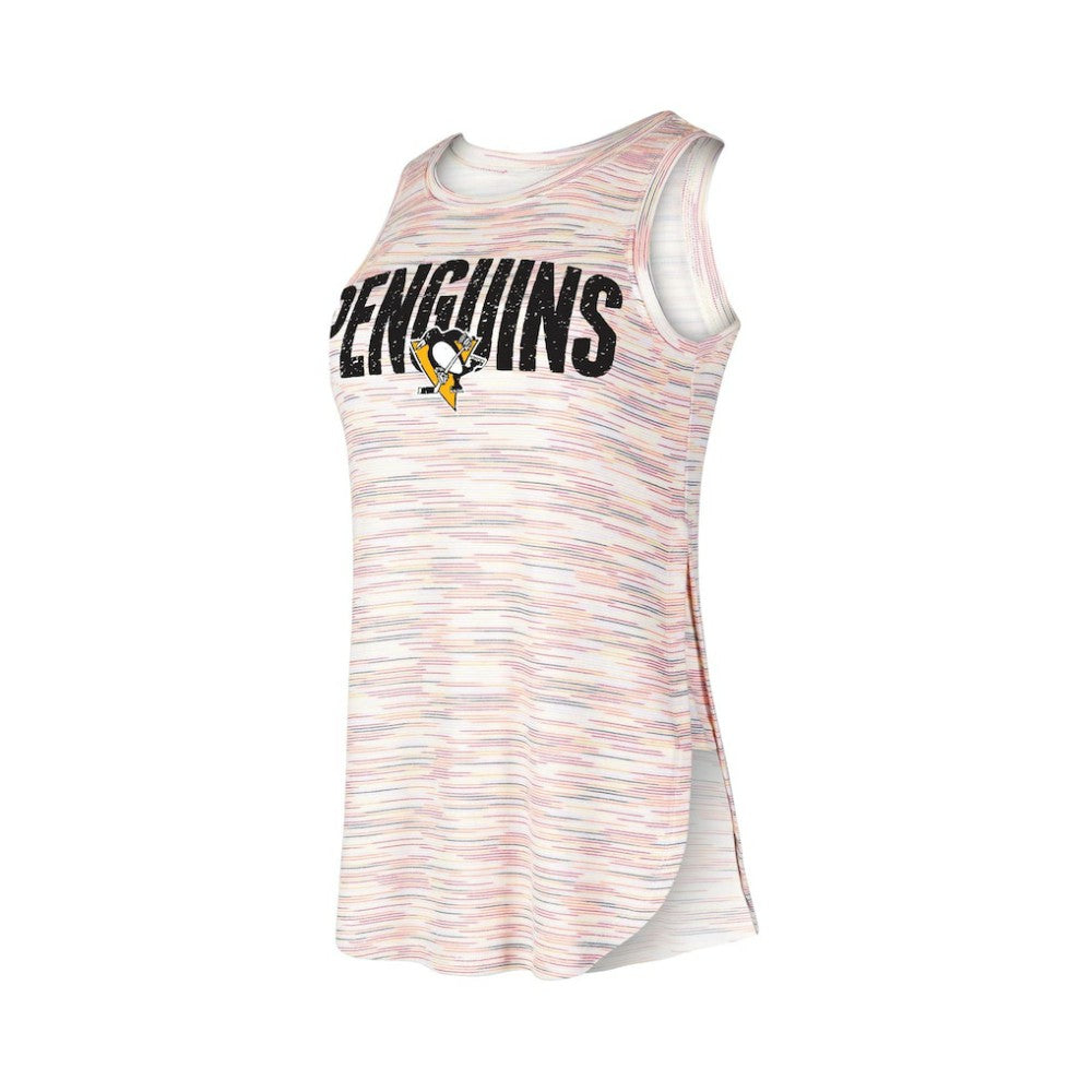 Pittsburgh Penguins Concepts Sport Women's Sunray Multicolor Tri-Blend Tank Top | US 5335056