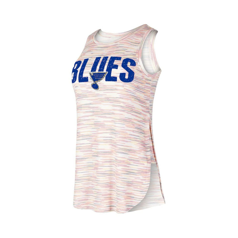 St. Louis Blues Concepts Sport Women's Sunray Multicolor Tri-Blend Tank Top | US 5335058