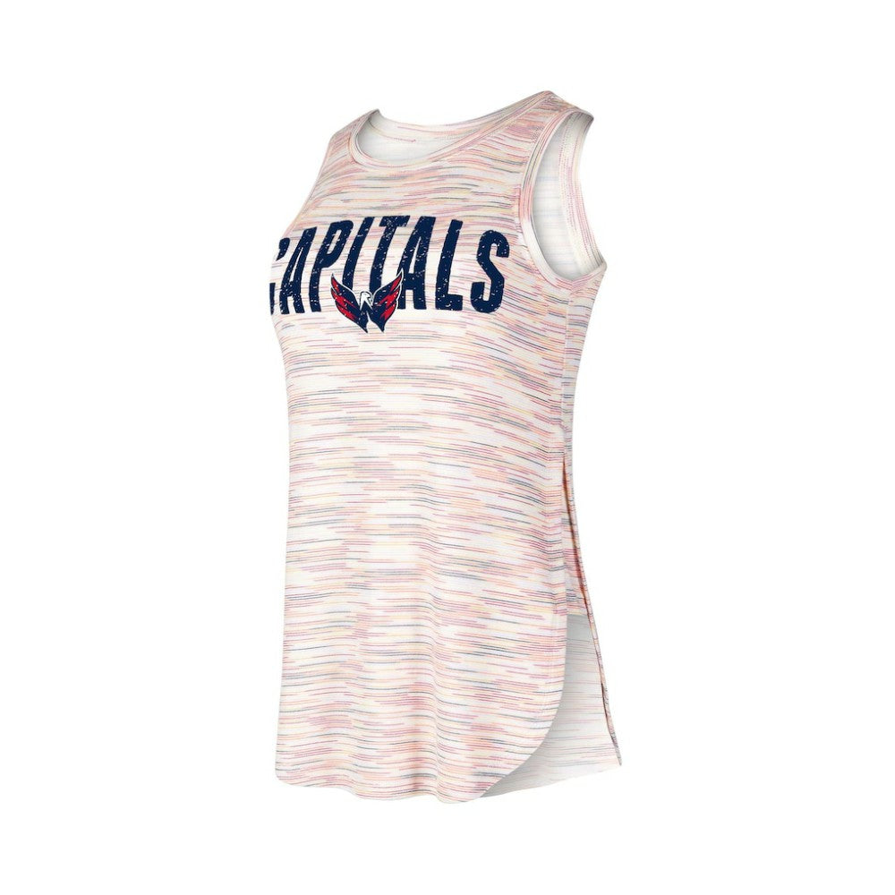 Washington Capitals Concepts Sport Women's Sunray Multicolor Tri-Blend Tank Top | US 5335059