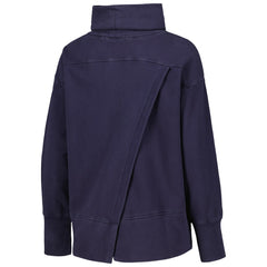 Milwaukee Brewers Levelwear Women's Sunset Farm Team Pullover Sweatshirt - Navy Pullover