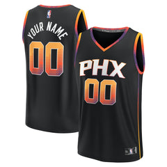 Phoenix Suns Youth Fast Break Replica Custom Jersey Statement Edition Black - Fanatics outlet
