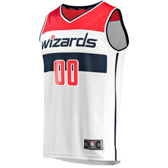 Washington Wizards Fast Break Custom Replica Jersey Association Edition White - Fanatics