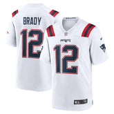 Tom Brady New England Patriots Retired Game Jersey - White Jerseys