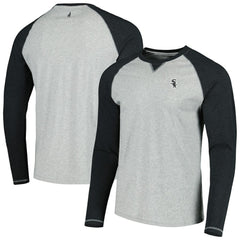 Chicago White Sox johnnie-O Alsen Raglan Long Sleeve T-Shirt - Charcoal/Heather Gray T-shirts