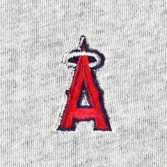 Los Angeles Angels johnnie-O Alsen Raglan Long Sleeve T-Shirt - Red/Heather Gray T-shirts