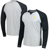 San Diego Padres johnnie-O Alsen Raglan Long Sleeve T-Shirt - Charcoal/Heather Gray T-shirts
