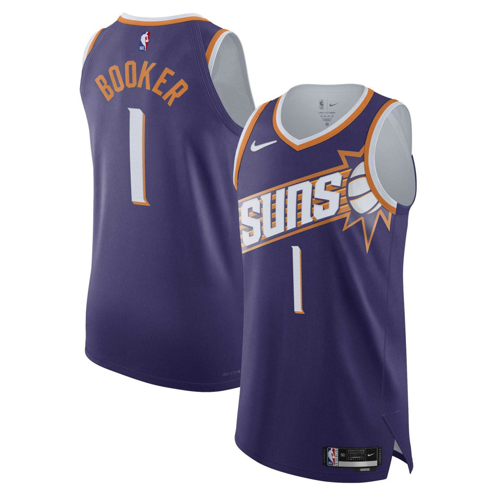 Devin Booker Phoenix Suns Authentic Jersey Icon Edition Purple - Nike
