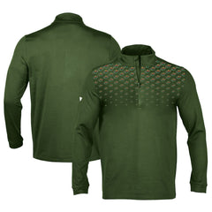 Minnesota Wild Levelwear NHL x PGA Scout Midlayer Quarter-Zip Pullover Top - Hunter Green | US 5345964