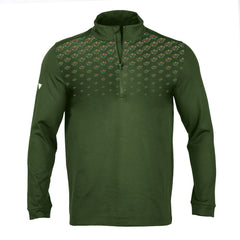 Minnesota Wild Levelwear NHL x PGA Scout Midlayer Quarter-Zip Pullover Top - Hunter Green | US 5345964