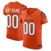 Cincinnati Bengals Alternate Vapor F.U.S.E. Elite Custom Jersey - Men's Orange Jerseys