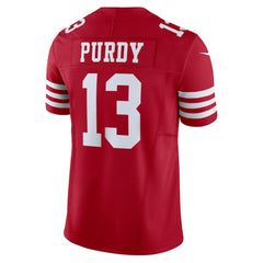Brock Purdy San Francisco 49ers Vapor F.U.S.E. Limited Jersey - Scarlet Jerseys