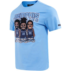 Jaren Jackson Jr., Ja Morant, Desmond Bane Memphis Grizzlies Pro Standard Multi Lineup T-Shirt Light Blue outlet