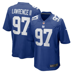 Dexter Lawrence II New York Giants Team Game Player Jersey - Royal Jerseys