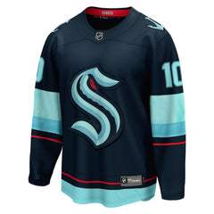 Matty Beniers Seattle Kraken Fanatics Premier Breakaway Player Jersey - Deep Sea Blue | US 5348051