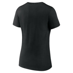 Houston Astros Women's City Pride V-Neck T-Shirt - Black T-shirts
