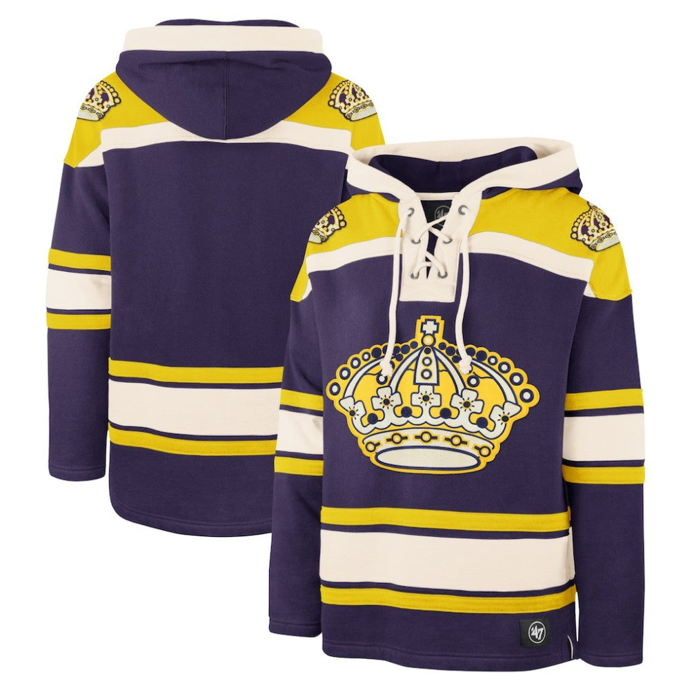 Los Angeles Kings '47 Superior Lacer Hoodie - Purple | US 5350626