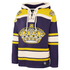 Los Angeles Kings '47 Superior Lacer Hoodie - Purple | US 5350626