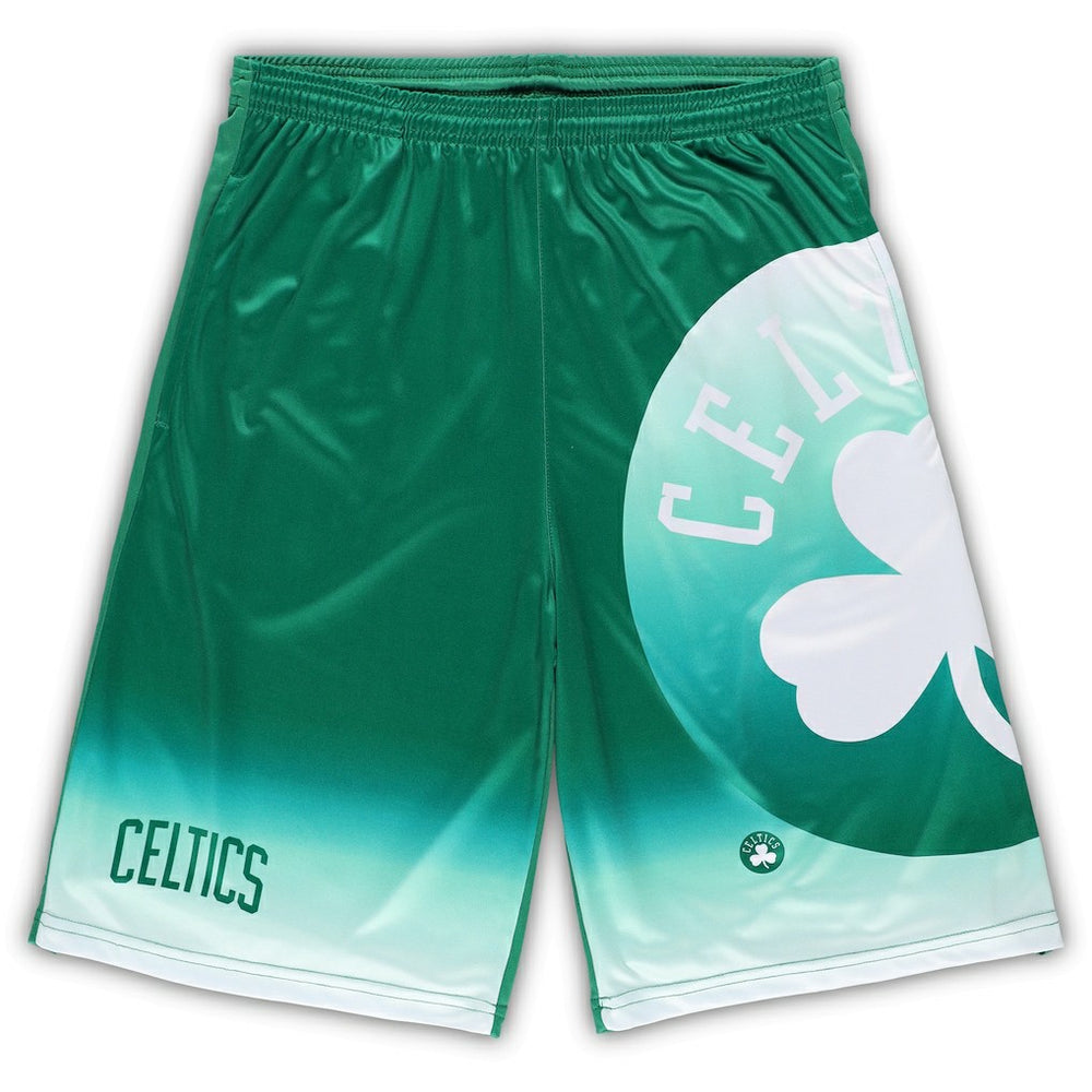 Boston Celtics Big & Tall Graphic Shorts Kelly Green - Fanatics