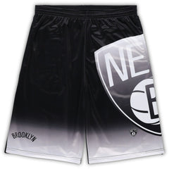 Brooklyn Nets Big & Tall Graphic Shorts Black - Fanatics