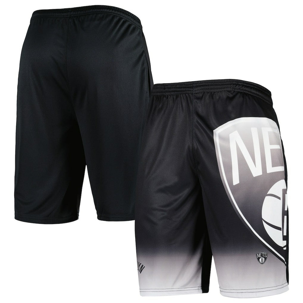 Brooklyn Nets Graphic Shorts Black - Fanatics
