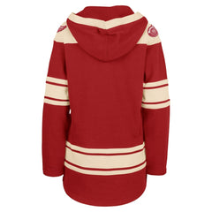 Detroit Red Wings '47 Women's Superior Lacer Pullover Hoodie - Red | US 5351051