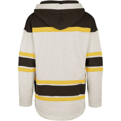 Boston Bruins '47 Rockaway Lacer Pullover Hoodie - Oatmeal | US 5351241